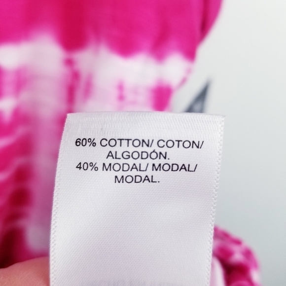 Lucky Brand Tie-Dye Twist-Front Short Sleeve Top NWT - Picture 12 of 12